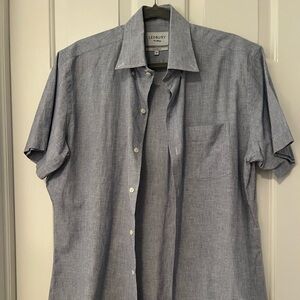 Men's Ledbury Blue Button-Down Shirt